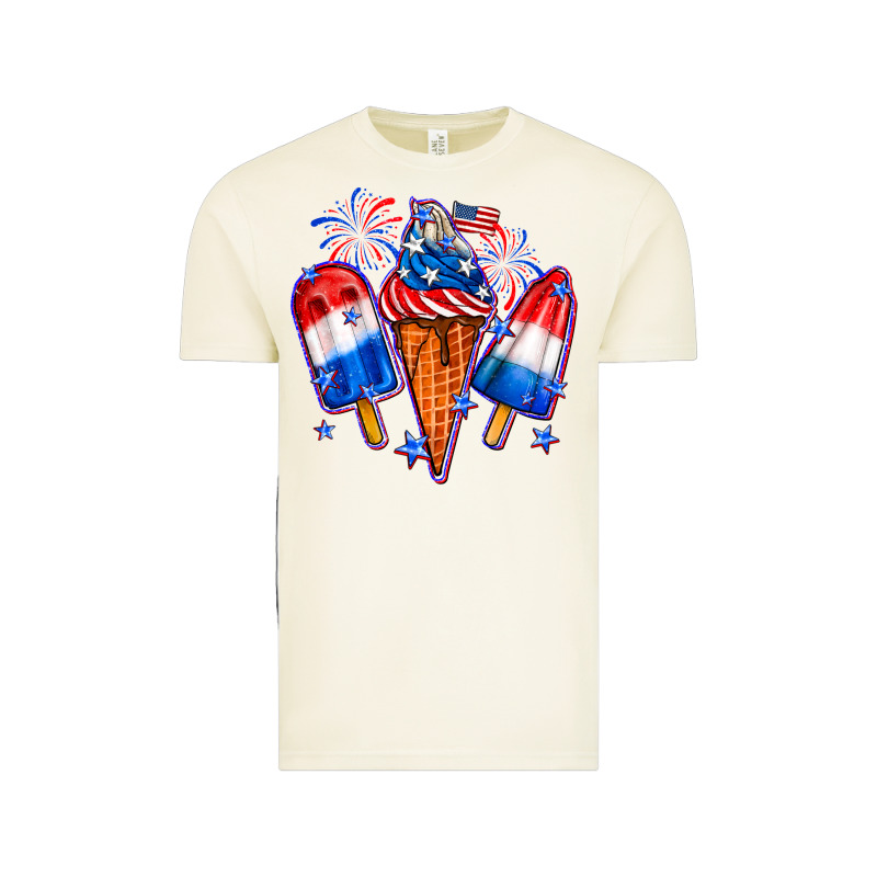 4th Of July Ice Creams Vintage Tee by Neo Western | Teevron