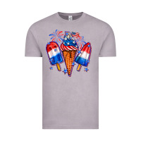 Vintage Zinc 4th of July ice creams Vintage Tee - Neo Western