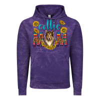 Cloud Purple western collie mom Vintage Hoodie - texasbilliewilder