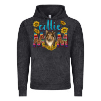Vintage Black western collie mom Vintage Hoodie - texasbilliewilder