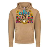 Vintage Camel western collie mom Vintage Hoodie - texasbilliewilder