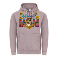 Western Collie Mom Vintage Hoodie | Teevron