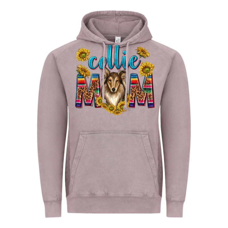 Western Collie Mom Vintage Hoodie by texasbilliewilder | Teevron