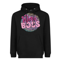 Black wax boss Heavyweight Hoodie - MaliasSmallBusiness