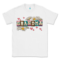White daisy grandma Classic Tee - AdoDesignShop