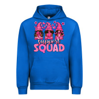 Cobalt breast cancer afro gnomies support squad Urban Hoodie - texasbilliewilder