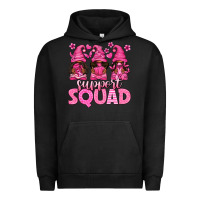 Pigment Black breast cancer afro gnomies support squad Urban Hoodie - texasbilliewilder