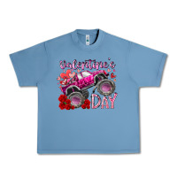 Pebble Blue valentines day monster truck Urban Heavy Tee - RacoonDesign