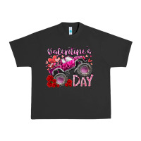 Pigment Black valentines day monster truck Urban Heavy Tee - RacoonDesign