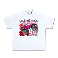 Valentines Day Monster Truck Urban Heavy Tee | Teevron
