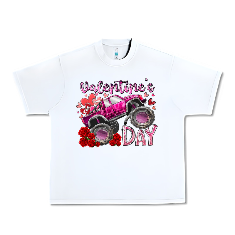 Valentines Day Monster Truck Urban Heavy Tee by RacoonDesign | Teevron