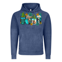 Vintage Denim gemstone coffee cups Vintage Hoodie - Zillion Design Studio