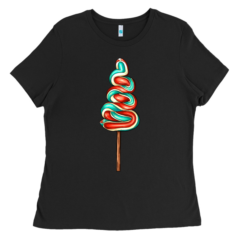 Bluered Lollipop Ladies Tee by AdoDesignShop | Teevron