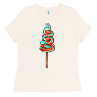 Bone bluered lollipop Ladies Tee - AdoDesignShop