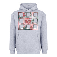 Heather Grey family photo collage Heavyweight Hoodie - MaliasSmallBusiness