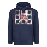 Navy family photo collage Heavyweight Hoodie - MaliasSmallBusiness