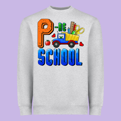 P Re School Heavyweight Sweatshirt Designed By Ranaportraitstore