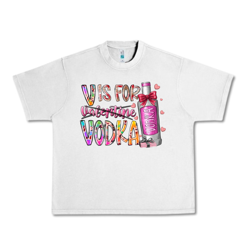 Vis For Valentine Vodka Urban Heavy Tee by RacoonDesign | Teevron