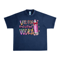 Navy vis for valentine vodka Urban Heavy Tee - RacoonDesign