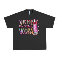 Pigment Black vis for valentine vodka Urban Heavy Tee - RacoonDesign