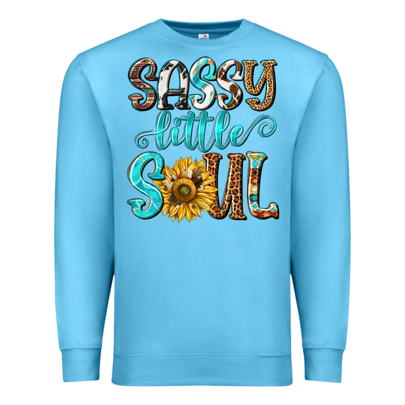 Sassy Little Soul Premium Sweatshirt by NancyCooperArtShop | Teevron