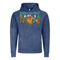 Vintage Denim western golden retriever mom Vintage Hoodie - texasbilliewilder