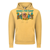 Vintage Mustard western golden retriever mom Vintage Hoodie - texasbilliewilder