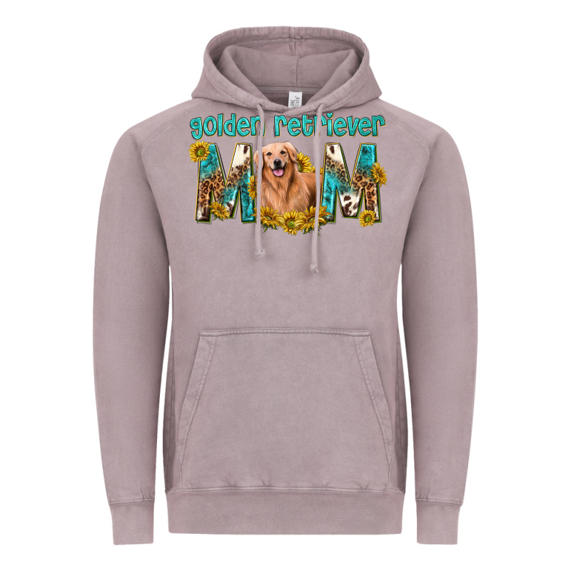 Western Golden Retriever Mom Vintage Hoodie by texasbilliewilder | Teevron