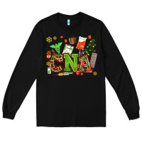Black cna christmas Long Sleeve Tee - AdoDesignShop