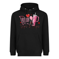 Black sips & trips target inspired stanley Heavyweight Hoodie - MaliasSmallBusiness