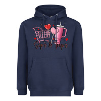 Navy sips & trips target inspired stanley Heavyweight Hoodie - MaliasSmallBusiness