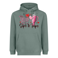 Sage sips & trips target inspired stanley Heavyweight Hoodie - MaliasSmallBusiness