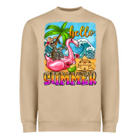Mushroom hello summer skeleton Heavyweight Sweatshirt - Zillion Design Studio