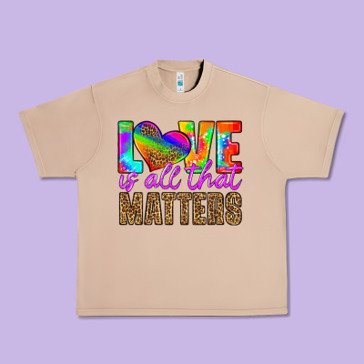 Love Is All That Matters Urban Heavy Tee Designed By Hra Design Shop