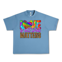 Pebble Blue love is all that matters Urban Heavy Tee - HRA Design Shop