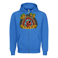 True Royal ladybuy  rainbow Zipper Hoodie - BarkalooDesign
