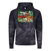 Cloud Black merry and bright  dachshund with farm Vintage Hoodie - RanaPortraitStore