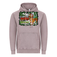 Vintage Zinc merry and bright  dachshund with farm Vintage Hoodie - RanaPortraitStore