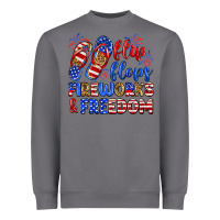 Storm flip flops fireworks and freedom Heavyweight Sweatshirt - Zillion Design Studio