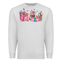 Dove Grey nail tech coffee cups Premium Sweatshirt - NancyCooperArtShop