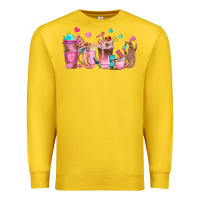 Lemon nail tech coffee cups Premium Sweatshirt - NancyCooperArtShop