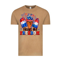 Vintage Camel 4th of July ice creams tastes like freedom Vintage Tee - Neo Western