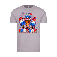 Vintage Zinc 4th of July ice creams tastes like freedom Vintage Tee - Neo Western
