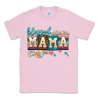 Bubblegum Pink daisy blessed mama Classic Tee - AdoDesignShop