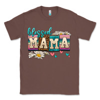 Chestnut daisy blessed mama Classic Tee - AdoDesignShop