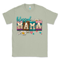 Matcha daisy blessed mama Classic Tee - AdoDesignShop