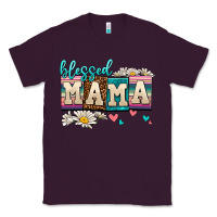 Plum daisy blessed mama Classic Tee - AdoDesignShop