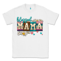 White daisy blessed mama Classic Tee - AdoDesignShop