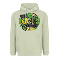 Matcha one lucky mama Heavyweight Hoodie - MaliasSmallBusiness
