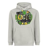 Moon Dust one lucky mama Heavyweight Hoodie - MaliasSmallBusiness